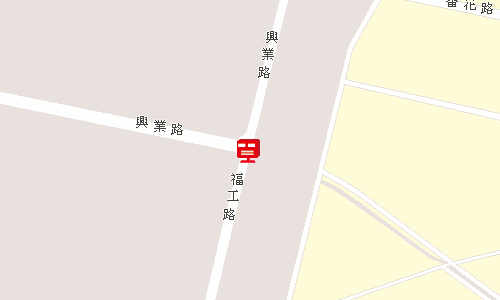 鹿港郵局地圖