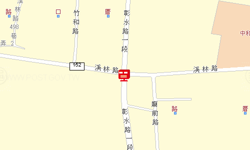 北斗郵局地圖