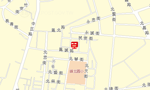 陸軍官校郵局地圖