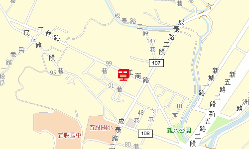 五股郵局(三重21支)地圖