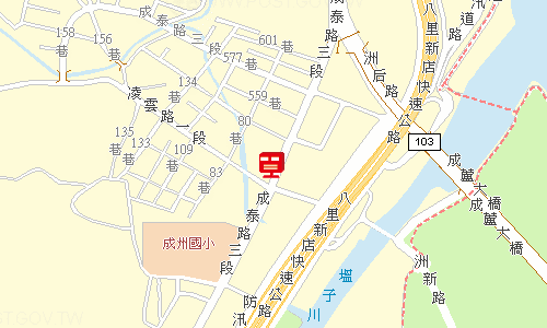 五股郵局(三重21支)地圖