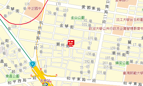 臺北郵局大安投遞股地圖