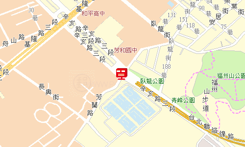 臺北郵局大安投遞股地圖