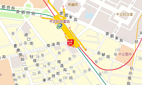 臺北郵局大同投遞股地圖