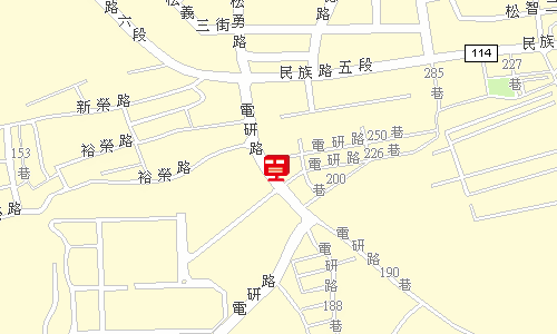 楊梅郵局地圖