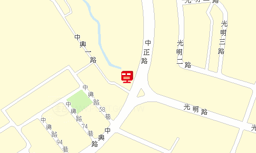 南投郵局郵務股地圖