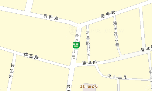 屏東潮州郵局地圖