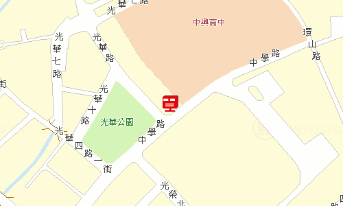 南投郵局郵務股地圖