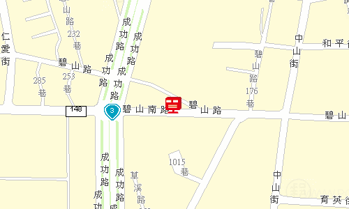 草屯郵局地圖