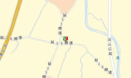 公館鶴岡郵局地圖