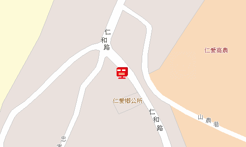 埔里郵局地圖