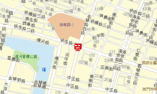 臺南郵局快捷股地圖