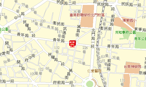 興華街郵局地圖
