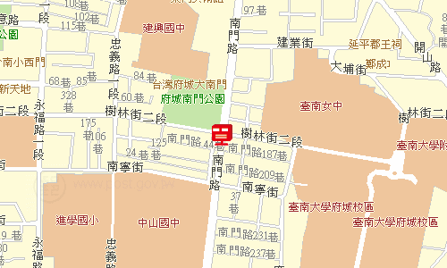 南門路郵局地圖