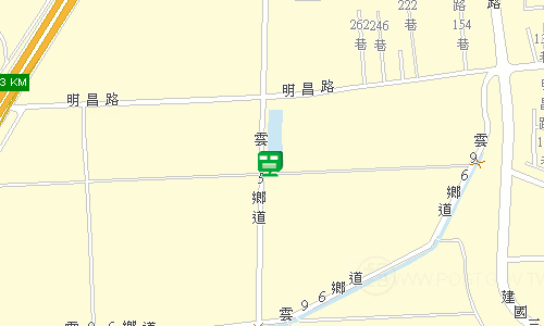 斗南郵局地圖