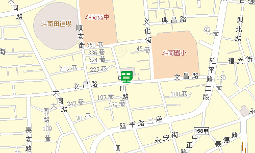 斗南郵局地圖