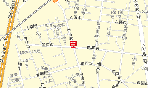 永康郵局地圖
