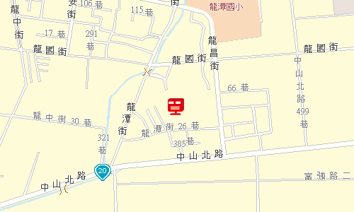 永康郵局地圖