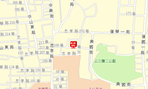 永康郵局地圖