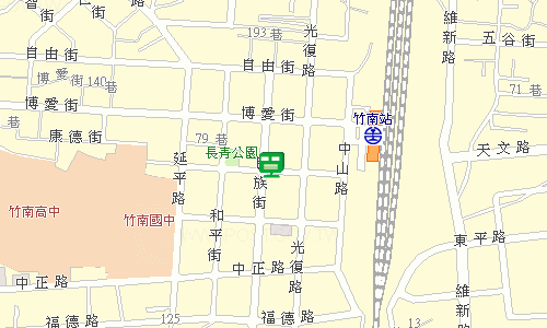 竹南郵局地圖