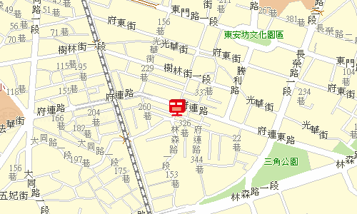 東城郵局地圖