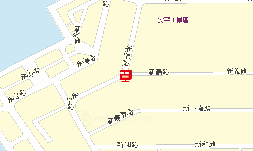 新義郵局地圖