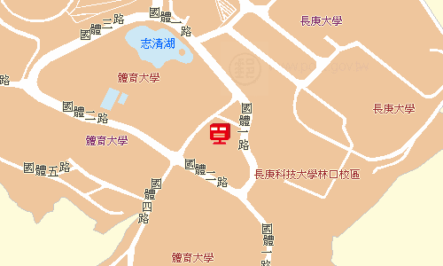 龜山文化郵局地圖