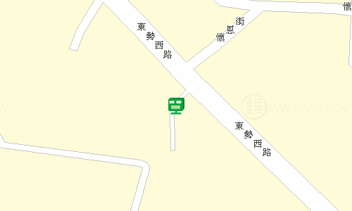 東勢郵局地圖