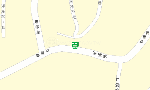 台西郵局地圖