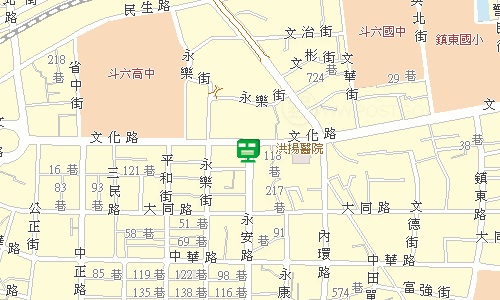 斗六永安郵局地圖