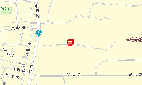 玉井郵局地圖