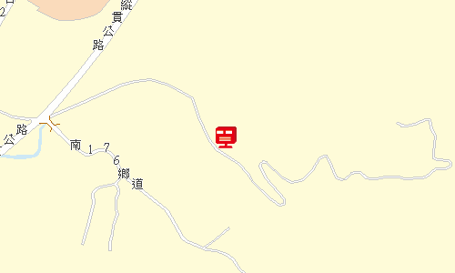南化郵局地圖