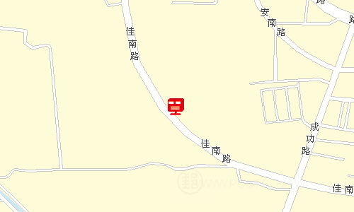 佳里中山路郵局地圖