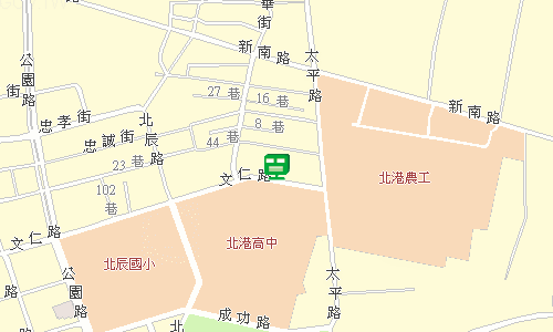 北港郵局地圖