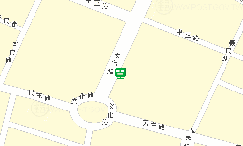 北港郵局地圖