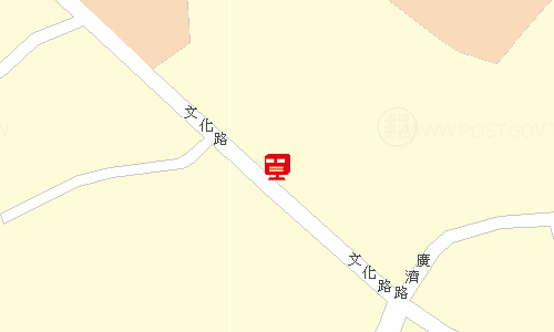 古坑東和郵局地圖