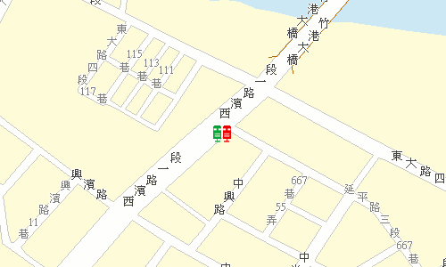 南寮郵局地圖