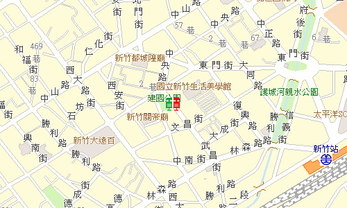 武昌街郵局地圖