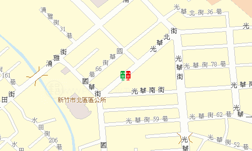 光華街郵局地圖