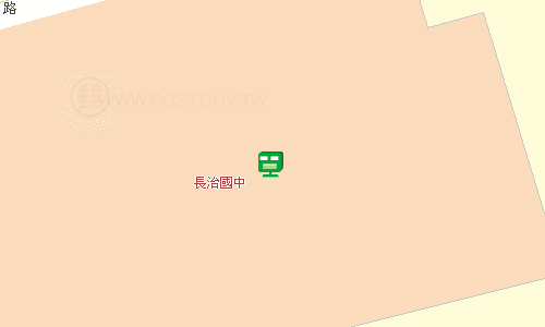 屏東郵局郵務股地圖