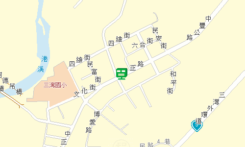 三灣郵局地圖