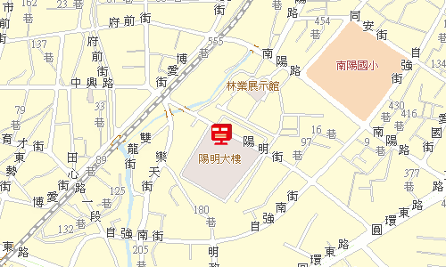 豐原郵局郵務股地圖