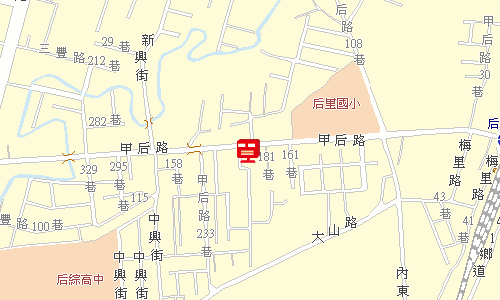 中華郵政全球資訊網 營業據點 信筒箱電子地圖