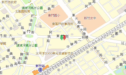 東門郵局地圖