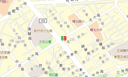 武昌街郵局地圖