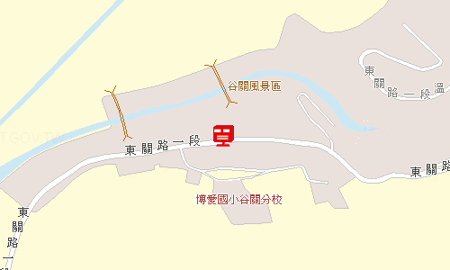和平谷關郵局地圖