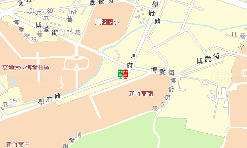 學府路郵局地圖