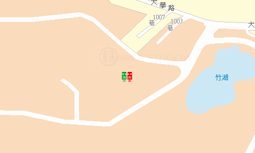 陽明交通大學郵局地圖