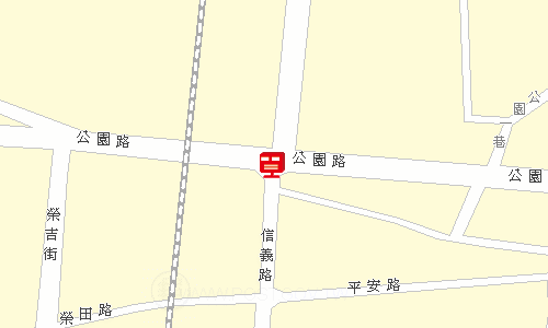 屏東潮州郵局地圖