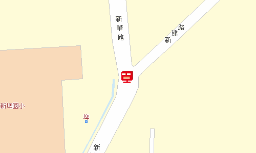 屏東潮州郵局地圖